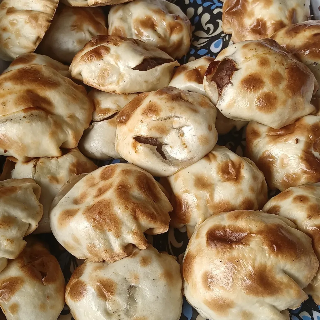 Горячая самса с мясом